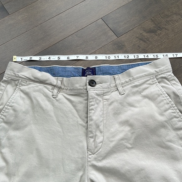 GAP Men’s Beige Tan Khakis Chinos Pants, Straight Stretch, Pockets, Summer Wear - Picture 8 of 12